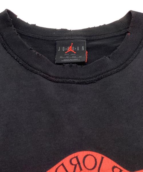 JORDAN（ジョーダン）JORDAN (ジョーダン) RARE AIR WSH 85 SS CREW / ダメージT シャツ ブラック サイズ:XSの古着・服飾アイテム