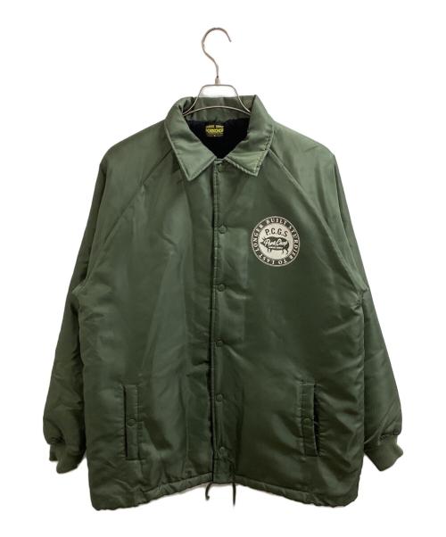 PORKCHOP GARAGE SUPPLY（ポークチョップガレージサプライ）PORKCHOP GARAGE SUPPLY (ポークチョップガレージサプライ) BOA COACH JKT / ボアコーチジャケット / In STATE岡山店5周年完全別注 オリーブ サイズ:XLの古着・服飾アイテム