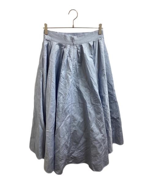 MADISON BLUE（マディソンブルー）MADISON BLUE (マディソンブルー) TUCK VOLUME SKIRT / タックボリュームスカート / MB174-6001 スカイブルー サイズ:Mの古着・服飾アイテム