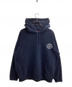 BUDSPOOLバッズプール）の古着「FTPフリースプルオーバー」｜ネイビー