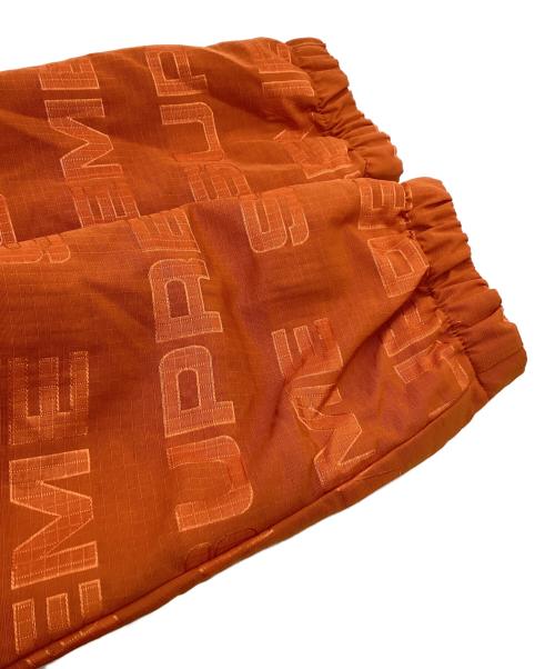 SUPREME（シュプリーム）SUPREME (シュプリーム) 21AW / Logo Ripstop Hooded Track Jacket / ロゴリップストップフーデットトラックジャケット オレンジ サイズ:XLの古着・服飾アイテム