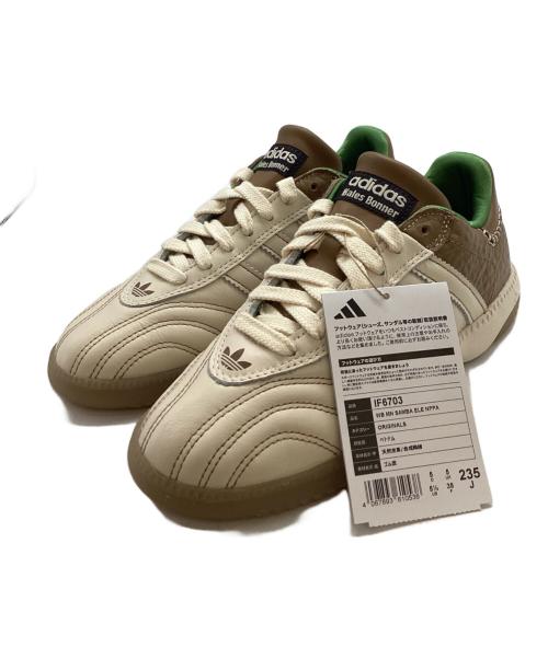 adidas（アディダス）adidas (アディダス) WALES BONNER (ウェールズボナー) WB MN SAMBA ELE NPPA アイボリー サイズ:23.5cm 未使用品の古着・服飾アイテム