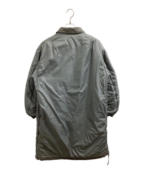 08sircus（ゼロエイトサーカス）08sircus (ゼロエイトサーカス) Long MA-1 rever / S22AW-OT04 カーキ サイズ:4の古着・服飾アイテム