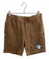 A BATHING APE（アベイシングエイプ）の古着「スウェットハーフパンツ / PIRATE / 004SPI201001M」｜ブラウン