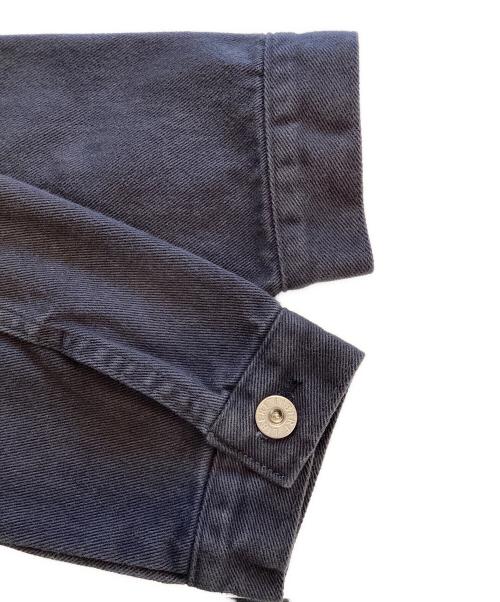 LIBERE（リベーレ）LIBERE (リベーレ) LOGO PRINT DENIM JACKET / 195103S ブラック サイズ:1の古着・服飾アイテム