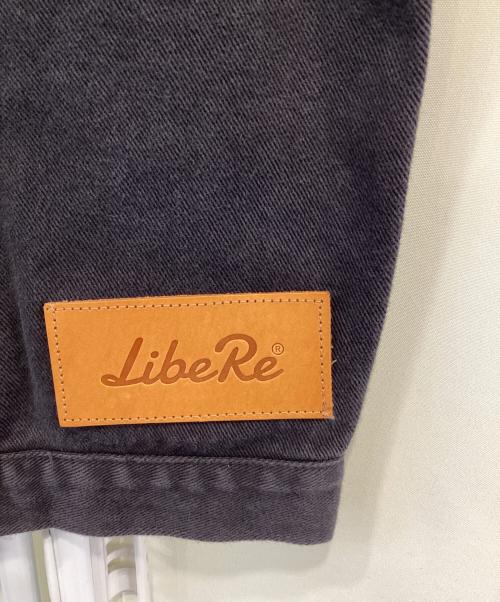LIBERE（リベーレ）LIBERE (リベーレ) LOGO PRINT DENIM JACKET / 195103S ブラック サイズ:1の古着・服飾アイテム