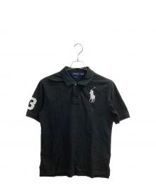 POLO RALPH LAUREN（ポロ・ラルフローレン）の古着「ビッグポニーポロシャツ」｜ブラック