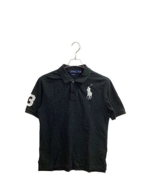 POLO RALPH LAUREN（ポロ・ラルフローレン）POLO RALPH LAUREN (ポロ・ラルフローレン) ビッグポニーポロシャツ ブラック サイズ:Lの古着・服飾アイテム