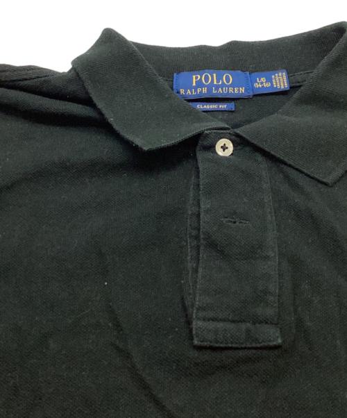 POLO RALPH LAUREN（ポロ・ラルフローレン）POLO RALPH LAUREN (ポロ・ラルフローレン) ビッグポニーポロシャツ ブラック サイズ:Lの古着・服飾アイテム
