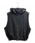 WHITELAND（ホワイトランド）の古着「ZIP UP HOODED VEST / ジップアップフードベスト / 24A-CSN309-WL」｜ブラック