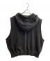 WHITELAND (ホワイトランド) ZIP UP HOODED VEST / ジップアップフードベスト / 24A-CSN309-WL ブラック サイズ:FREE：8000円