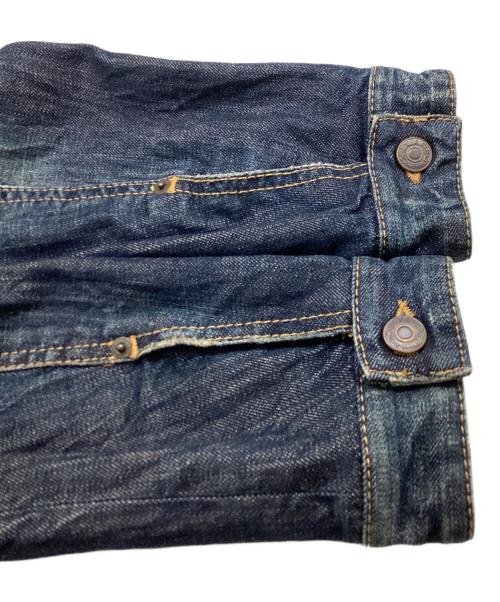 DSQUARED2（ディースクエアード）DSQUARED2 (ディースクエアード) Teddy Boy刺繍デニムジャケット ブルー サイズ:44の古着・服飾アイテム