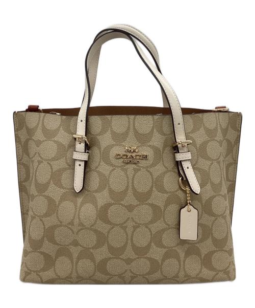 COACH（コーチ）COACH (コーチ) モリー トート 25 / C4250 ベージュの古着・服飾アイテム
