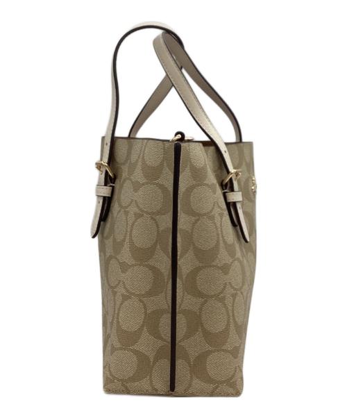 COACH（コーチ）COACH (コーチ) モリー トート 25 / C4250 ベージュの古着・服飾アイテム