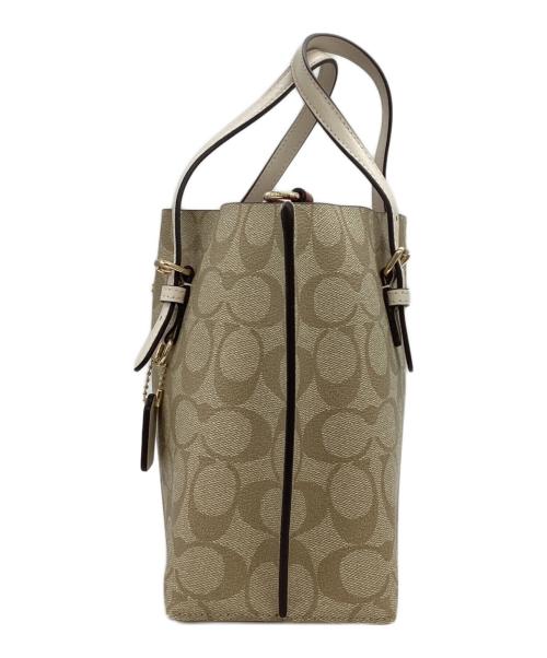 COACH（コーチ）COACH (コーチ) モリー トート 25 / C4250 ベージュの古着・服飾アイテム