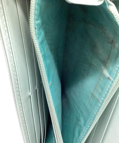 GUCCI（グッチ）GUCCI (グッチ) コンチネンタルウォレット / 443436 スカイブルーの古着・服飾アイテム