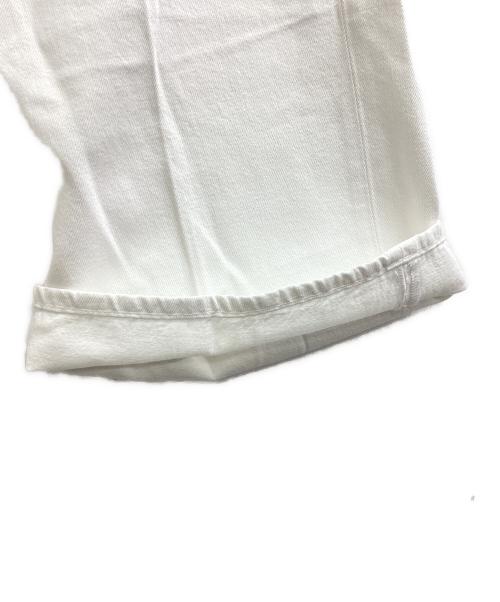Calvin Klein Jeans（カルバンクラインジーンズ）Calvin Klein Jeans (カルバンクラインジーンズ) トラウザーショートパンツ ホワイト サイズ:32の古着・服飾アイテム