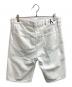 Calvin Klein Jeans (カルバンクラインジーンズ) トラウザーショートパンツ ホワイト サイズ:32：7000円