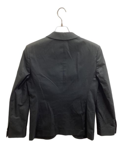 BALENCIAGA（バレンシアガ）BALENCIAGA (バレンシアガ) ピークドラペル2Bジャケット / 174166 / ニコラ期 ブラック サイズ:44の古着・服飾アイテム