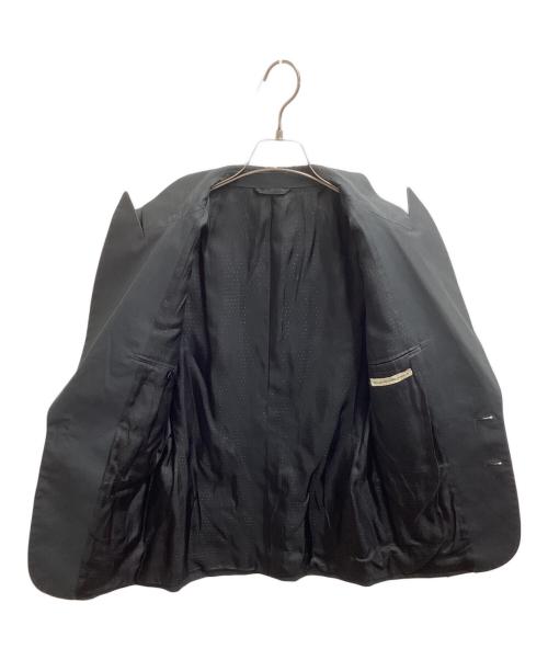 BALENCIAGA（バレンシアガ）BALENCIAGA (バレンシアガ) ピークドラペル2Bジャケット / 174166 / ニコラ期 ブラック サイズ:44の古着・服飾アイテム