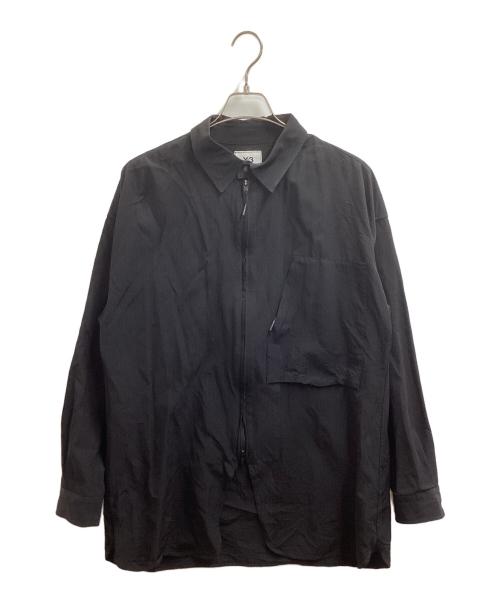 Y-3（ワイスリー）Y-3 (ワイスリー) CLASSIC LIGHT RIPSTOP OVERSHIRT / クラシックライトリップストップオーバーシャ​​ツ / GV4224 ブラック サイズ:Mの古着・服飾アイテム