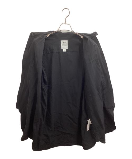 Y-3（ワイスリー）Y-3 (ワイスリー) CLASSIC LIGHT RIPSTOP OVERSHIRT / クラシックライトリップストップオーバーシャ​​ツ / GV4224 ブラック サイズ:Mの古着・服飾アイテム