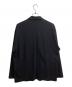 N.HOOLYWOOD (エヌ ハリウッド) ポリエステルテーラードジャケット　2242-JK23-023　24AW ブラック サイズ:38：25000円