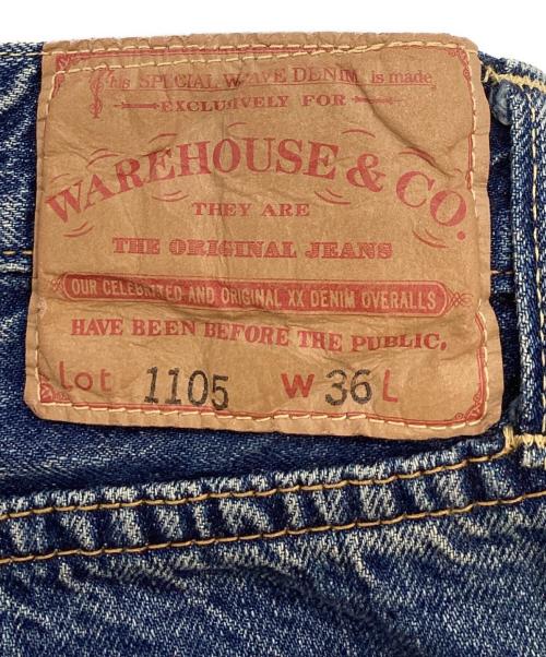WAREHOUSE（ウエアハウス）WAREHOUSE (ウエアハウス) 2ND-HAND 1105/USED WASH / 日本製 インディゴ サイズ:W36の古着・服飾アイテム