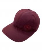 BURBERRY LONDONバーバリーロンドン）の古着「アーカイブロゴキャップ / ITFACPRO15CHI / 18AW」｜レッド