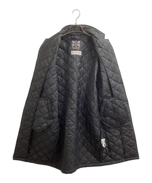 LAVENHAM（ラベンハム）LAVENHAM (ラベンハム) STAMP AND DIARY (スタンプアンドダイアリー) キルティングコート ブラック サイズ:36の古着・服飾アイテム