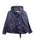 MONCLERモンクレール）の古着「CHARENTES / ドルマンスリーブナイロンジャケット / 210934613905」｜ネイビー