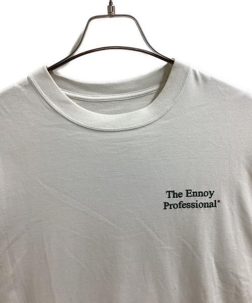 The Ennoy Professional（ザ エンノイ プロフェッショナル）The Ennoy Professional (ザ エンノイ プロフェッショナル) ロゴTシャツ ホワイト サイズ:Lの古着・服飾アイテム