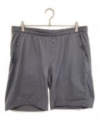 ARC'TERYXアークテリクス）の古着「Aptin SHORT / ナイロン ロゴショーツ / 18905-126313」｜グレー
