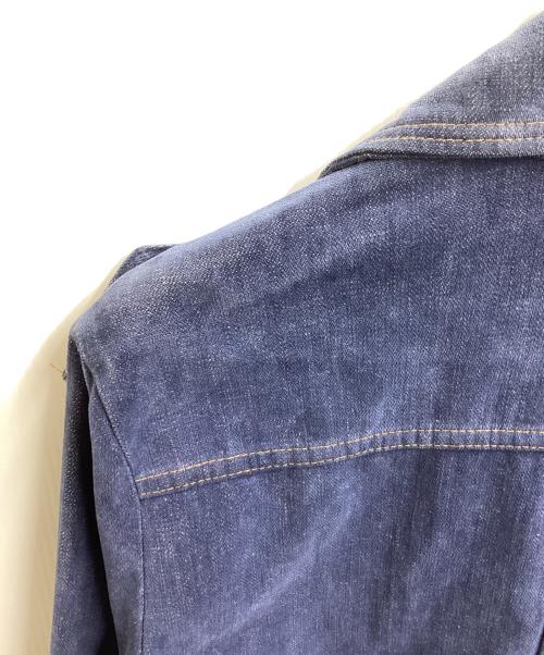 Wrangler（ラングラー）Wrangler (ラングラー) Denim Bush Jacket   ネイビー サイズ:Sの古着・服飾アイテム