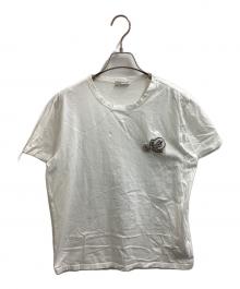 MONCLER（モンクレール）の古着「MAGLIA T-SHIRT / Tシャツ / E20918032500」｜ホワイト