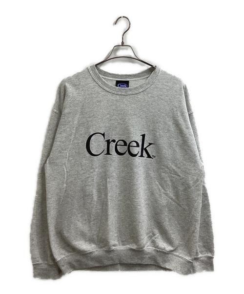 Creek（クリーク）Creek (クリーク) Angler's Device Sweat グレー サイズ:Lの古着・服飾アイテム