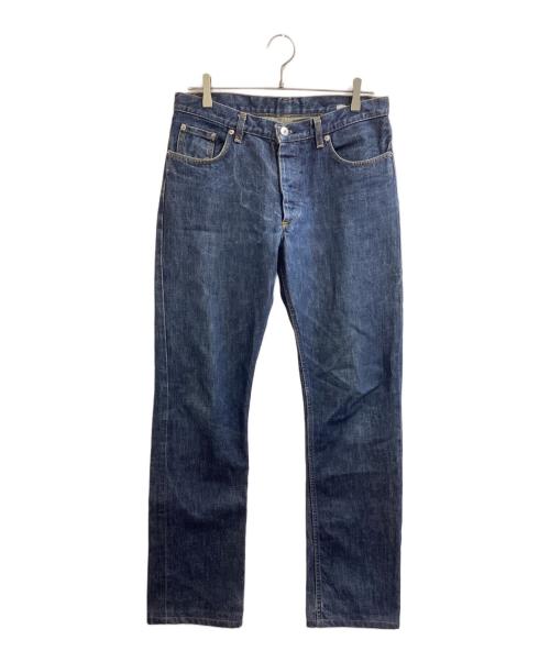 HELMUT LANG（ヘルムートラング）HELMUT LANG (ヘルムートラング) ストレートデニムパンツ　98年　本人期　（株）バスストップ インディゴ サイズ:31の古着・服飾アイテム