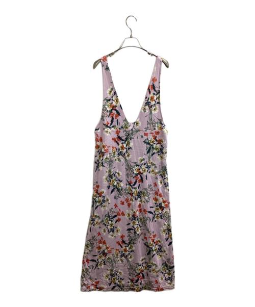 PINK HOUSE BROCANTE（ピンクハウス）PINK HOUSE BROCANTE (ピンクハウス) 花柄ワンピース パープル サイズ:-の古着・服飾アイテム