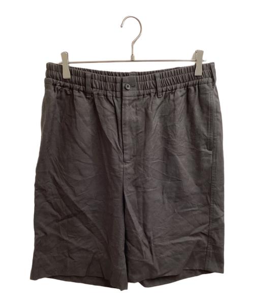 nonnotte（ノノット）nonnotte (ノノット) Elastic Baggy Shorts Trousers　/　N-25SS-098 グレー サイズ:4の古着・服飾アイテム