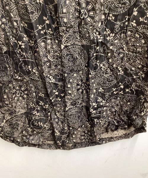 ETHOSENS（エトセンス）ETHOSENS (エトセンス) SS jaquard shirt　/　6E122-27 ブラック サイズ:不明の古着・服飾アイテム
