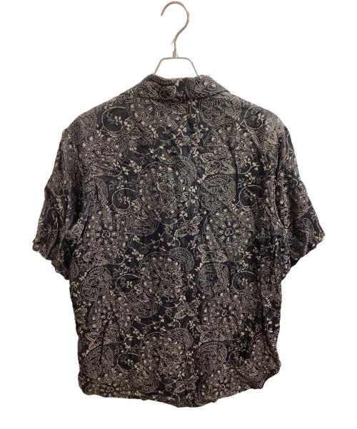ETHOSENS（エトセンス）ETHOSENS (エトセンス) SS jaquard shirt　/　6E122-27 ブラック サイズ:不明の古着・服飾アイテム