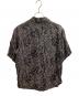 中古・古着 ETHOSENS (エトセンス) SS jaquard shirt　/　6E122-27 ブラック サイズ:不明：10000円