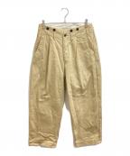 gurank×andPhebグランク×アンドフェブ）の古着「別注オックスフォードワークパンツ / 2410F2」｜ベージュ