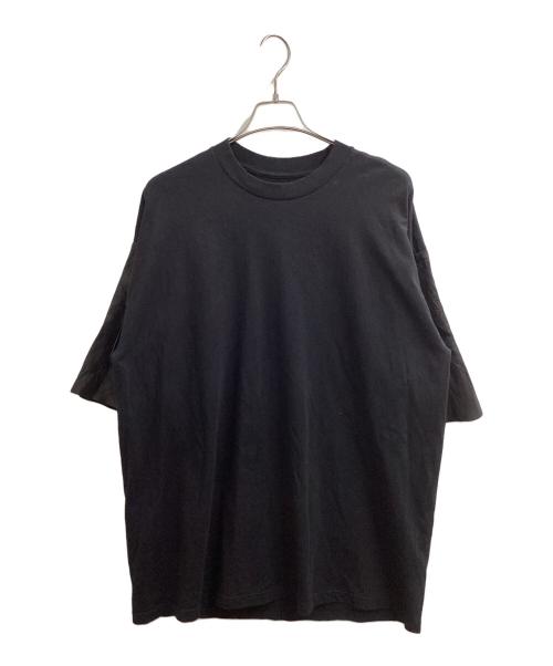 i'm here（アイムヒアー）i'm here (アイムヒアー) Washable Leather Sleeve : T-SHIRTS ブラック サイズ:Mの古着・服飾アイテム