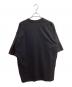 i'm here (アイムヒアー) Washable Leather Sleeve : T-SHIRTS ブラック サイズ:M：5000円