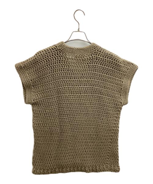 MAYDI（マイディ）MAYDI (マイディ) ニットベスト ブラウン サイズ:Mの古着・服飾アイテム