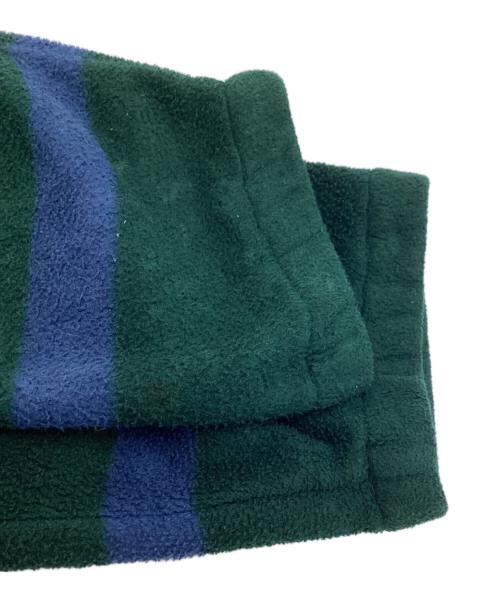 POLO SPORT（ポロスポーツ）POLO SPORT (ポロスポーツ) ボーダーフリーススイングトップ グリーン サイズ:Mの古着・服飾アイテム