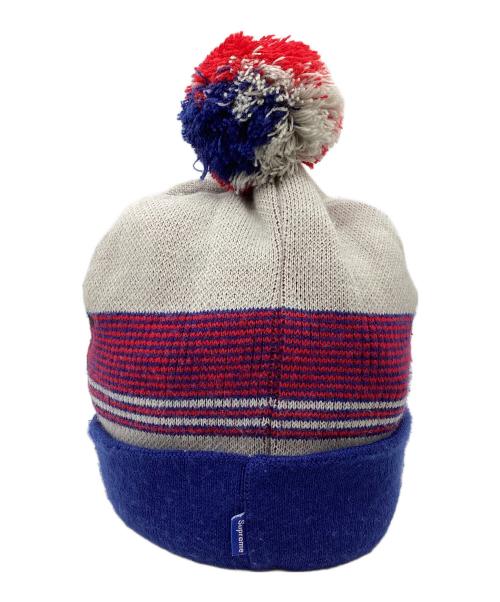 SUPREME（シュプリーム）Supreme (シュプリーム) Olympic Beanie グレー×ブルー サイズ:-の古着・服飾アイテム