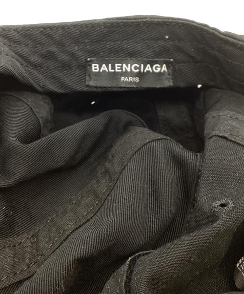 BALENCIAGA（バレンシアガ）BALENCIAGA (バレンシアガ) SINNERS CAP / シナーズキャップ / 487067 410B7 / 18SS ブラック サイズ:FREEの古着・服飾アイテム
