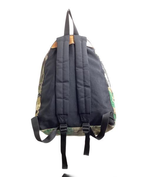 ANREALAGE（アンリアレイジ）ANREALAGE (アンリアレイジ) MEDICOM TOY (メディコム・トイ) パッチワークバックパック / MADE IN JAPAN グリーンの古着・服飾アイテム